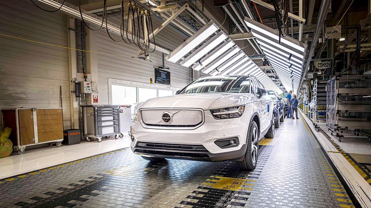 Volvo XC40 Recharge produktion