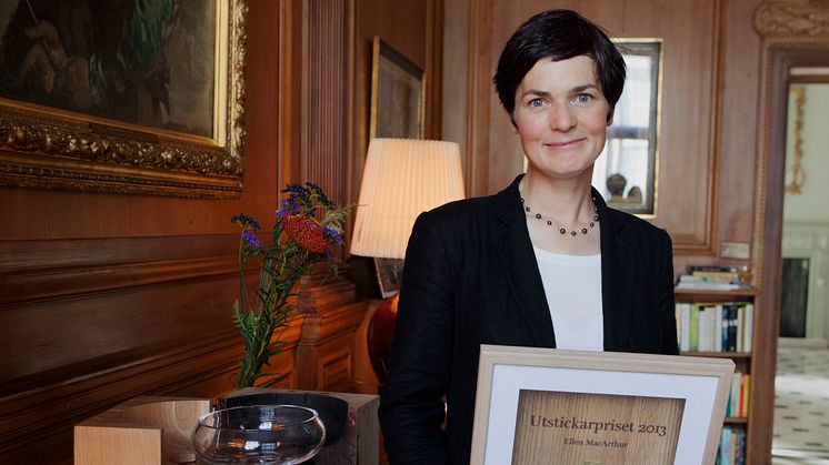 Polarbröd delar ut Utstickarpriset till Ellen MacArthur i London