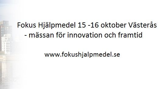 Innovation och framtid – Fokus hjälpmedel