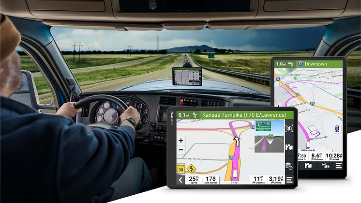 In gleich vier Grössen bieten die robusten Lkw-Navigationsgeräte erweiterte Routenplanungsfunktionen inklusive Umweltzonen.