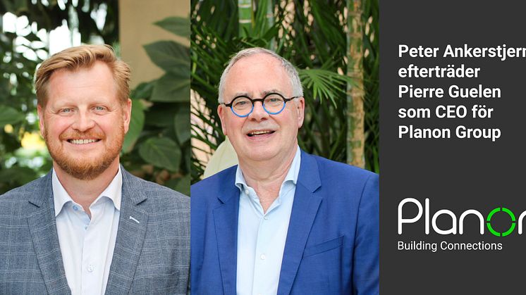 Peter Ankerstjerne efterträder Pierre Guelen som CEO för Planon Group