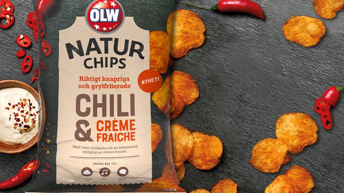 OLW Naturchips Chili & Crème Fraiche.