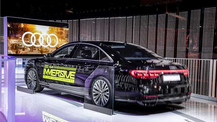 Audi Immersive In-Car Entertainment på CES 2019