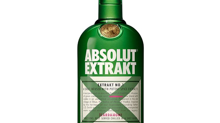 NYHET! Absolut Extrakt – En ny shot från Absolut