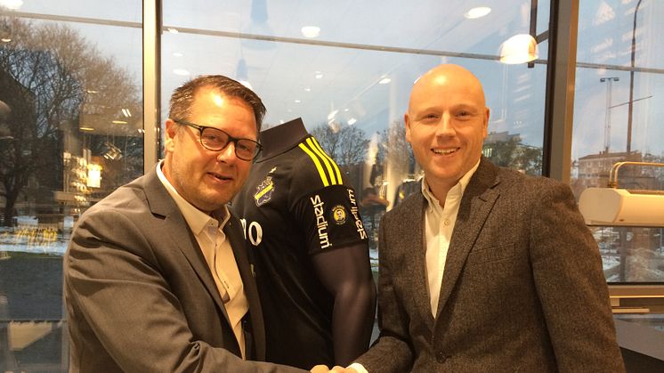  Stadium och AIK Fotboll förlänger samarbetet