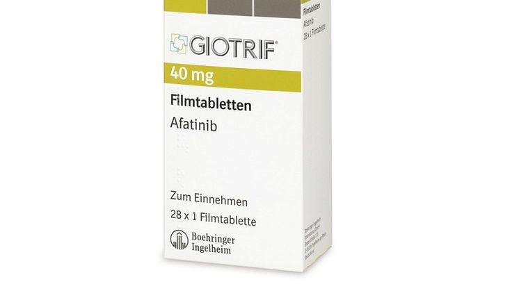 ​Fördel Giotrif när läkemedel jämfördes vid behandling av lungcancer