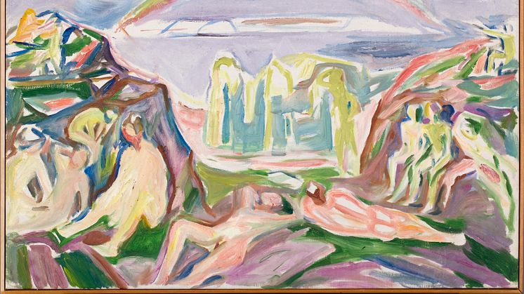 Edvard Munch: Regnbuen / the Rainbow (1918-1919)