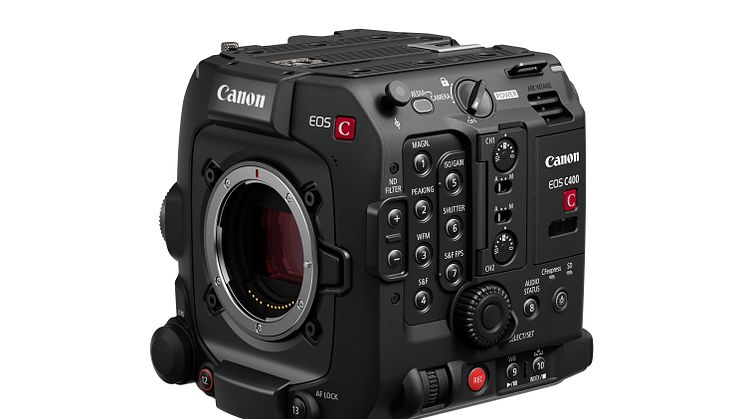 Canon lancerer et Cinemakamera med RF-fatning: EOS C400 – og et Cine Servoobjektiv, der redefinerer alsidighed
