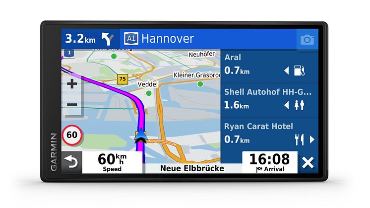 Premium-Echtzeitdienste und -Design bei den Garmin Einstiegsmodellen.