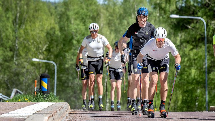 Herrarna är i gång med säsongens andra landslagsläger. Foto: Ulf Palm