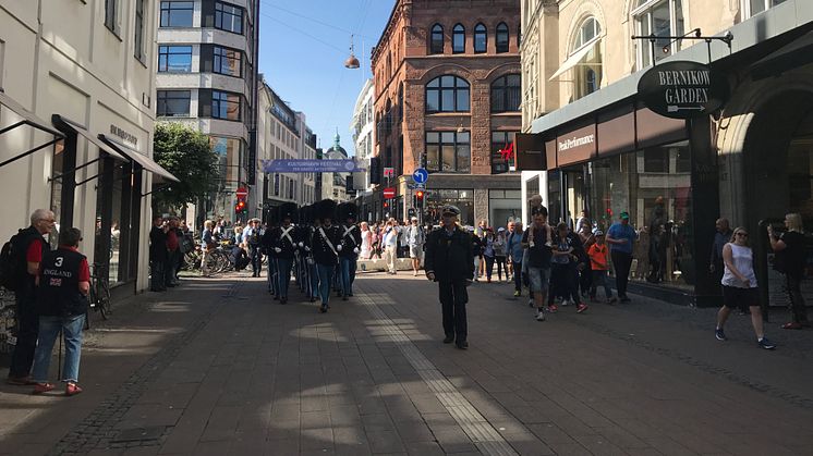 Strøget i København, 23. august 2017