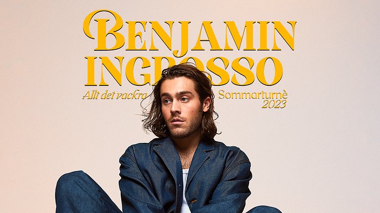 BENJAMIN INGROSSO KLAR TILL KARLSKRONA SKÄRGÅRDSFEST 2023