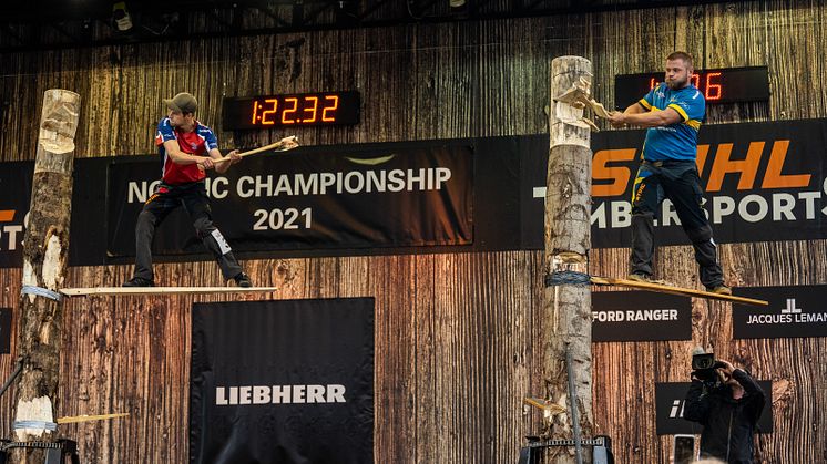 Mellom 2. – 4. juni arrangeres både TIMBERSPORTS® oppvisninger og konkurranser inne på messeområdet for Elmia Wood. Både svenske, norske og danske atleter er på plass.