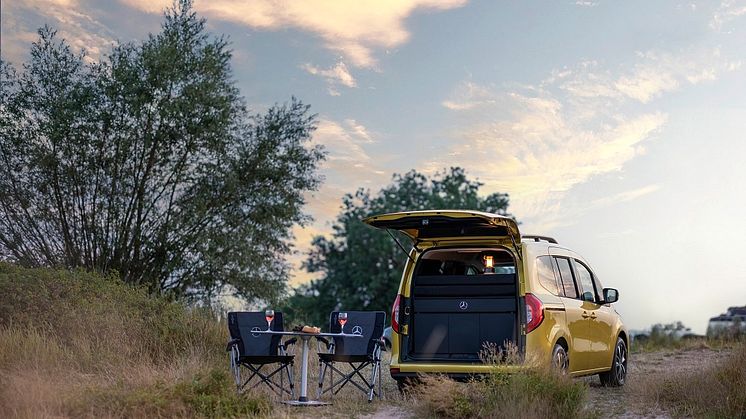 Marco Polo-modul gör Mercedes nya T-Klass till campingbil