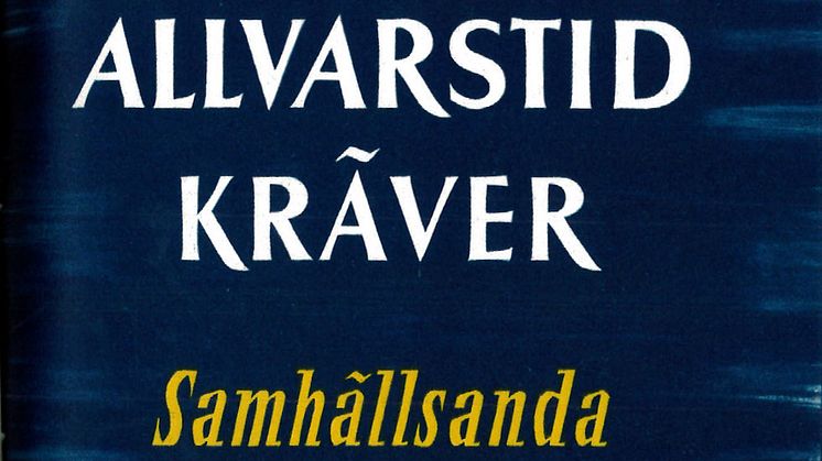 Tillsammans i orostider – 100-årsfirande vid Arkivens dag den 8 november