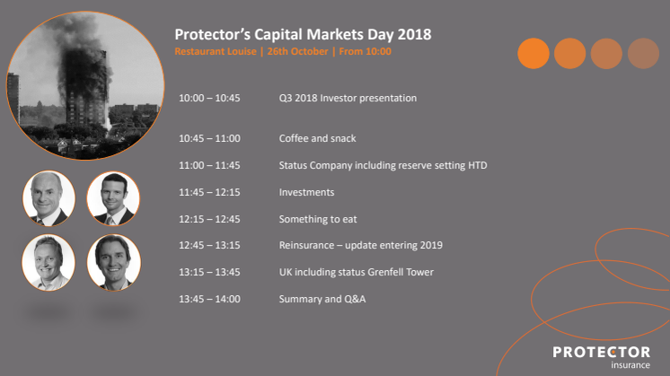 Invitation to presentation of 3rd quarter results and Capital Markets Day