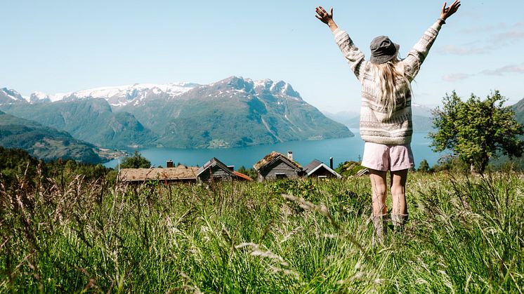 Lotsstøylen i Nordfjord. Foto: Saltnwax