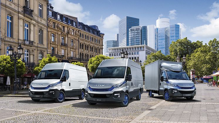 IVECO Daily Blue Power - Mästare i Hållbarhet: International Van of the Year 2018.