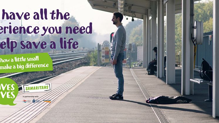 Passengers encouraged to make small talk and help save lives on the railway