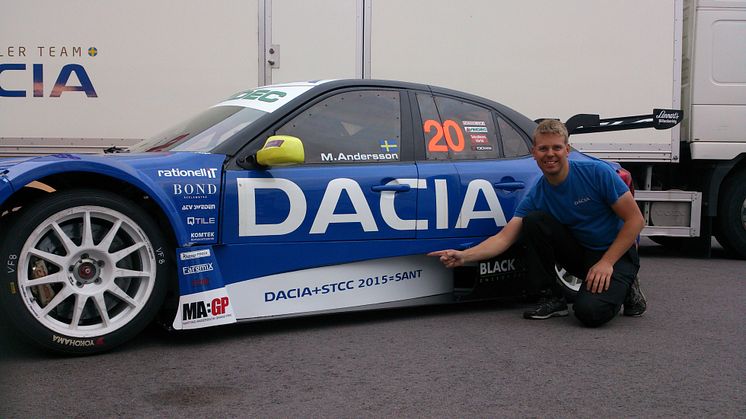 DACIA FORTSÄTTER KÖRA I STCC 2015