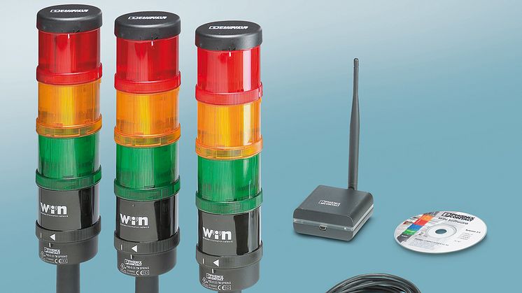 UL-listed signal column wireless system