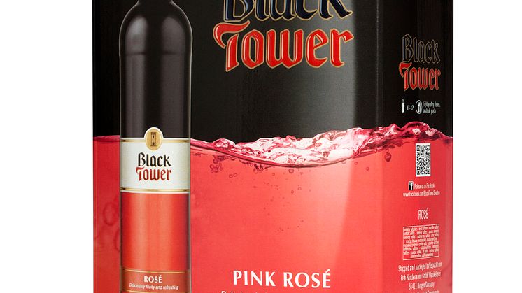 Black Tower Pink Rosé – nyhet i beställningssortimentet!