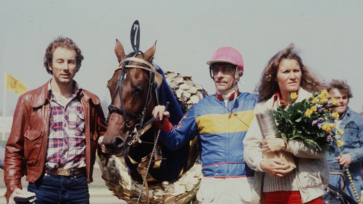 OLYMPIATRAVET 1979,SEGRARE PERSHING & BERNDT LINDSTEDT. INGEMAR STENMARK & LINDA HAGLUND PRISUTDELARE