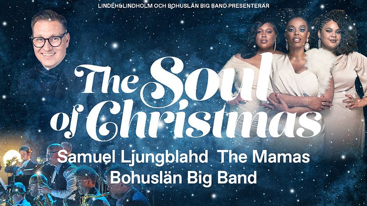 Samuel Ljungblahd och Bohuslän Big Band släpper julskiva tillsammans med The Mamas 