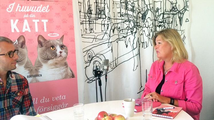 Susanne Hellman Holmström om årets kattbok I huvudet på din katt