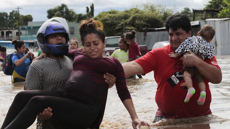 Honduras er nok det land, der er blevet hårdest ramt af Eta - og nu er endnu en orkan på vej mod området. Foto: Shutterstock