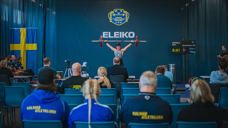SM i Tyngdlyftning 2021 - Eleiko Sport Center, Halmstad