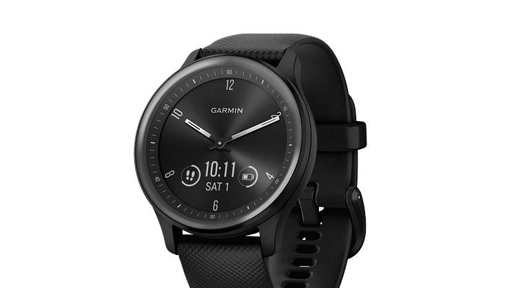 Garmin_vivomove Sport_Schwarz_Schritte 