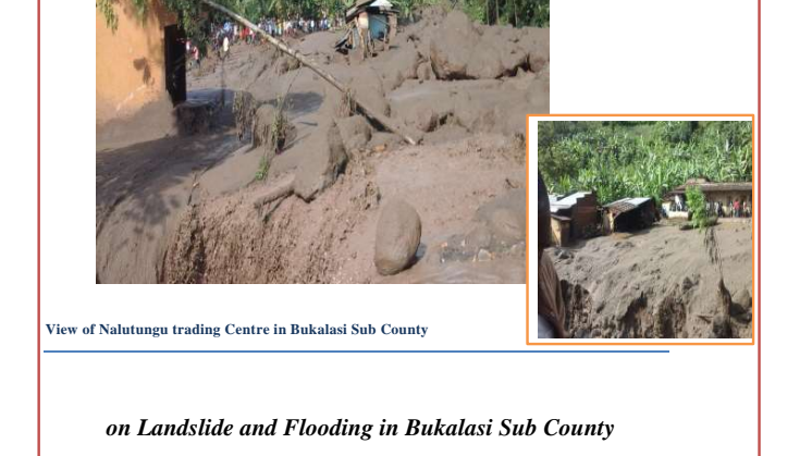 Bukalasi Disaster Assessment Report 