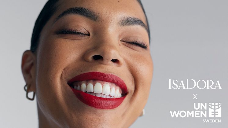 IsaDora, Sweden's leading makeup brand, is partnering with UN Women Sweden.