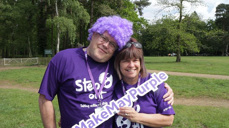 Norfolk woman tackles windmill climb for the Stroke Association