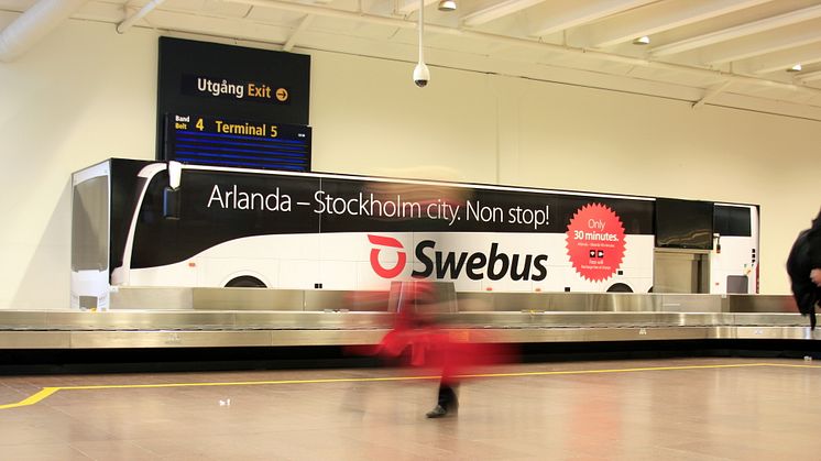 Swebus tar upp kampen om flygresenärerna