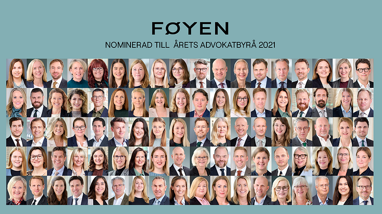 Foyen nominerad till Årets Advokatbyrå 2021