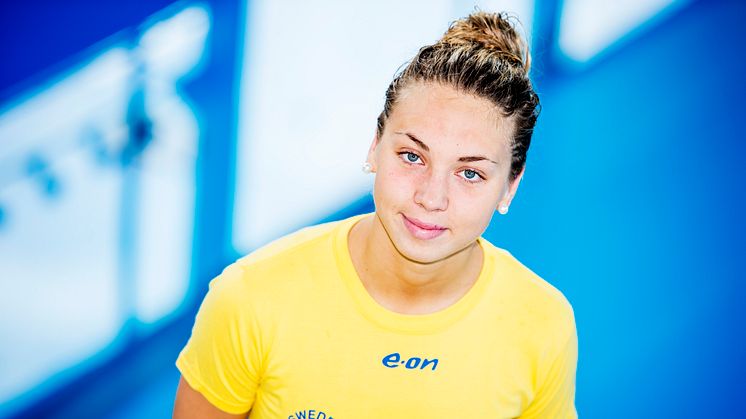 Ellen Olsson klar för VM i Öppet Vatten