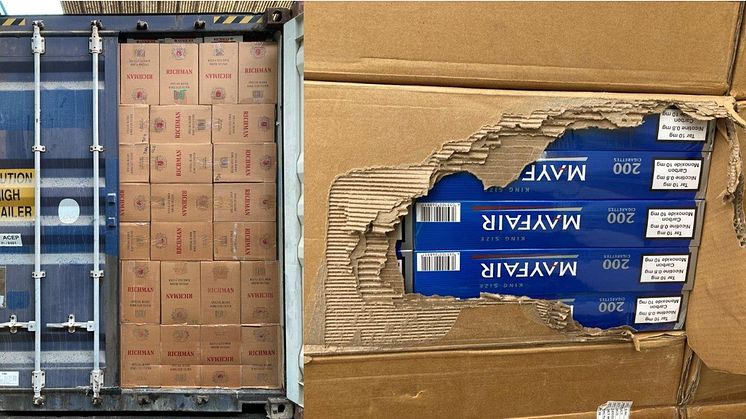 99 million cigarettes seized at Port of Hull