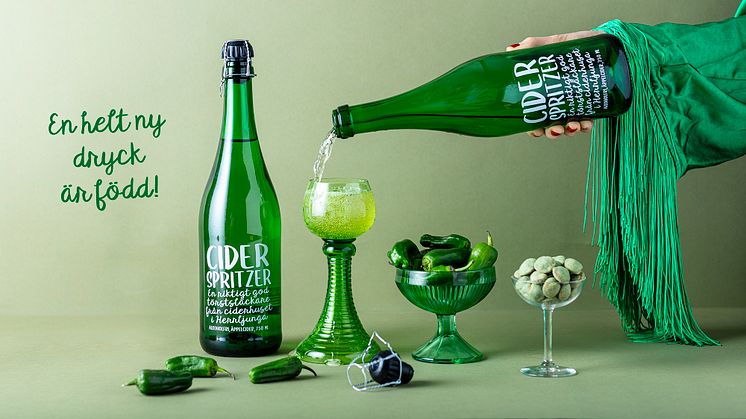 En ny dryck är född, Cider Spritzer - en världsnyhet du bara inte får missa!
