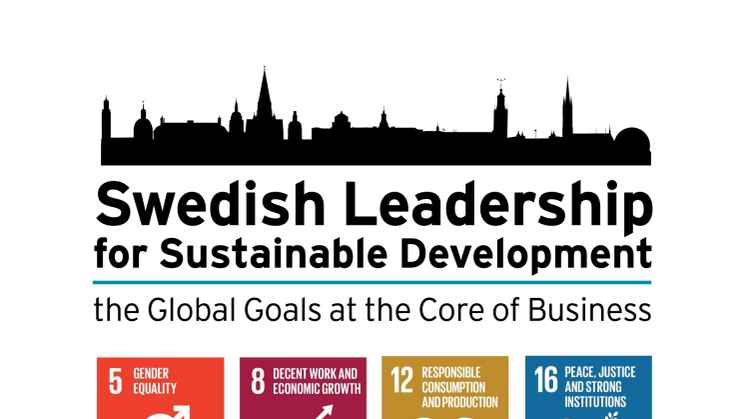 Pressinbjudan: 81 exempel på hur svenska företag ska leverera mot Globala målen