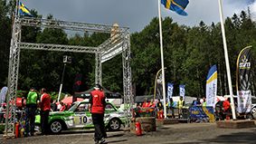 Fyra nya mästare när bilsporten klev in i SM-veckan i Borås
