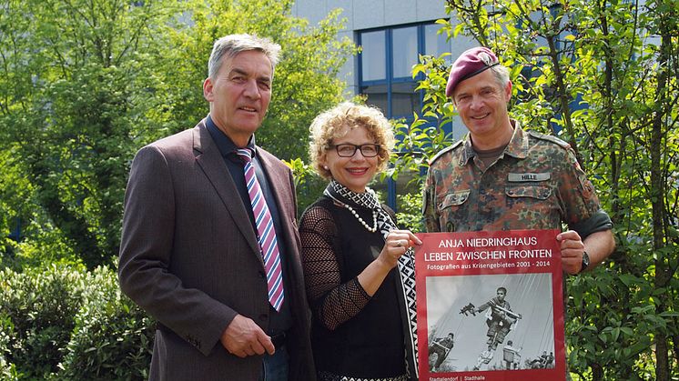 Leben zwischen Fronten - Originalfotografien von Pulitzer-Preisträgerin Anja Niedringhaus in Stadtallendorf