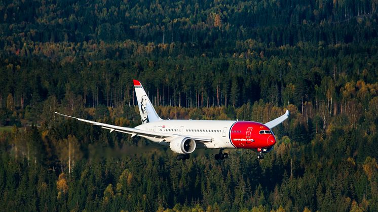 Norwegian udvider langdistanceflåden med yderligere to Boeing 787 Dreamliner