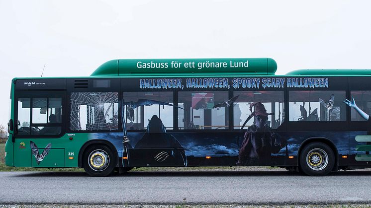 Årets Halloweenbuss i Lund