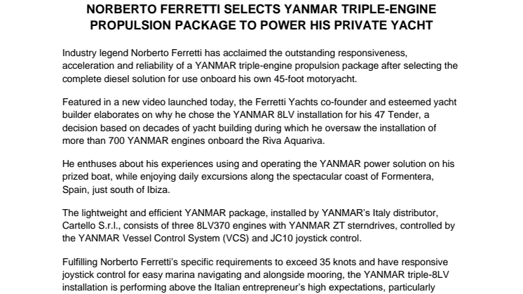 1 September 2021 - Norberto Ferretti Selects YANMAR Propulsion Package.pdf