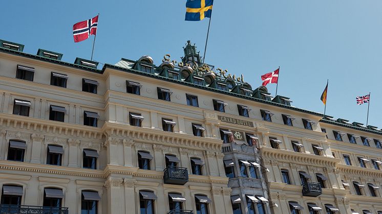 Grand Hôtel Stockholm utnämns till Skandinaviens bästa hotell – belönas med 2025 Travel + Leisure World's Best Awards