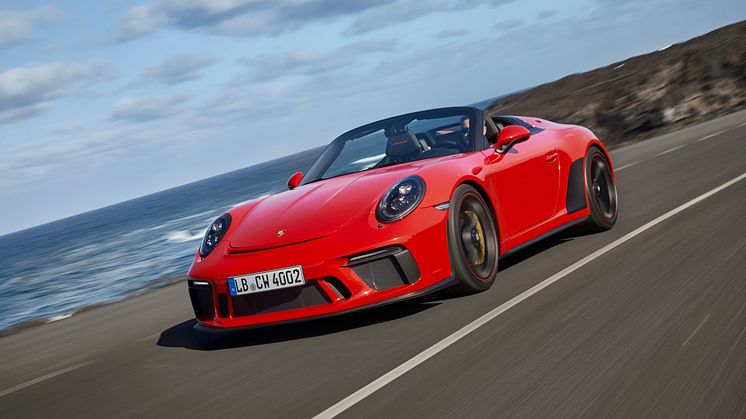 Nya Porsche 911 Speedster serietillverkas - begränsad upplaga med 510 hästkrafter