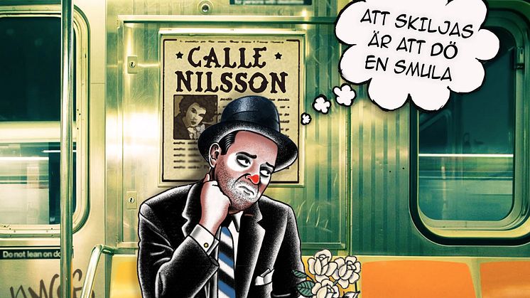 Singelomslag "Att skiljas är att dö en smula" (Calle Nilsson)