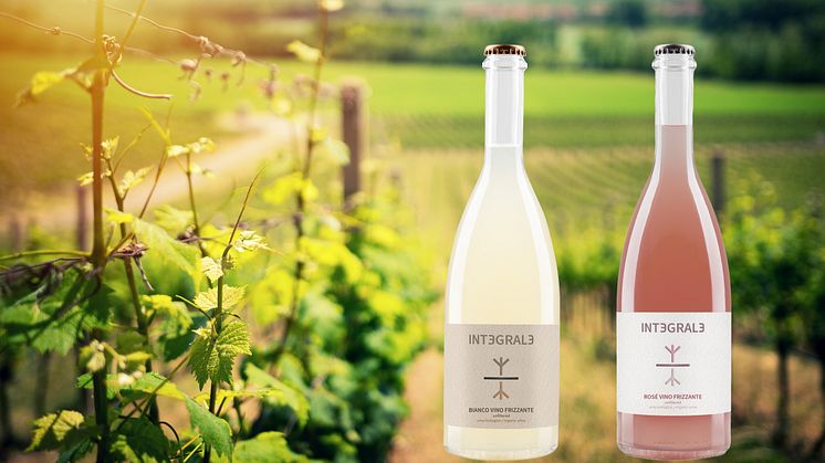 Integrale Frizzante Pet Nat Bianco och Pet Nat Rosé är två ekologiska nyheter i Systembolagets Beställningssortiment. Pris 125 kronor.